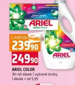 Terno ARIEL COLOR ARIEL 30-40 dávek vybrané druhy nabídka