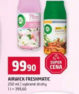 Terno AIRWICK FRESHMATIC 250 ml vybrané druhy nabídka