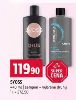 Terno Syoss 440 ml šampon vybrané druhy nabídka