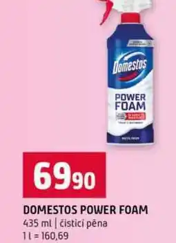 Terno DOMESTOS POWER FOAM 435 ml čisticí pěna nabídka