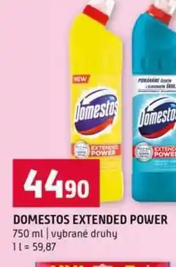 Terno DOMESTOS EXTENDED POWER 750 ml vybrané druhy nabídka