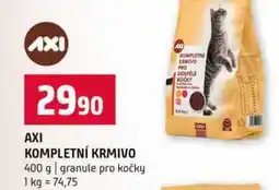 Terno AXI KOMPLETNÍ KRMIVO 400 g granule pro kočky nabídka