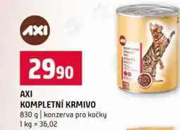 Terno AXI KOMPLETNÍ KRMIVO 830 g konzerva pro kočky nabídka