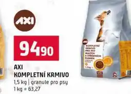 Terno AXI KOMPLETNÍ KRMIVO 1,5 kg granule pro psy nabídka