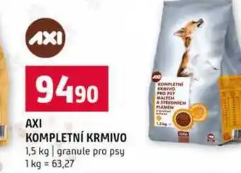 Terno AXI KOMPLETNÍ KRMIVO 1,5 kg granule pro psy nabídka