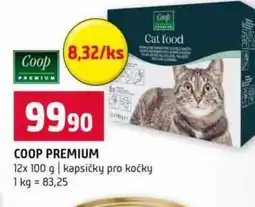 Terno COOP PREMIUM 12x 100 g kapsičky pro kočky nabídka