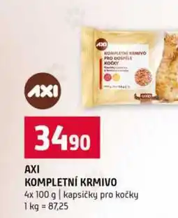 Terno AXI KOMPLETNÍ KRMIVO 4x 100 g kapsičky pro kočky nabídka