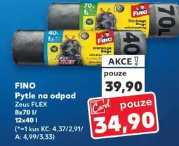 Kaufland FINO Pytle na odpad nabídka