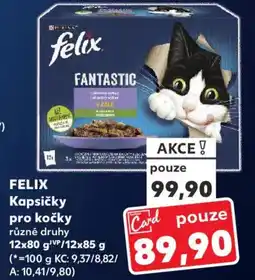 Kaufland FELIX Kapsičky pro kočky nabídka