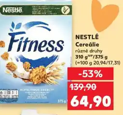 Kaufland NESTLÉ Cereálie nabídka