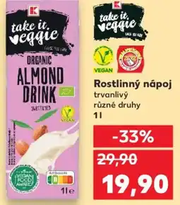 Kaufland Rostlinný nápoj nabídka