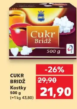 Kaufland CUKR BRIDŽ Kostky nabídka