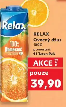Kaufland RELAX Ovocný džus 100% nabídka