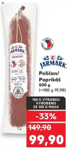 Kaufland Poličan/ Paprikáš nabídka