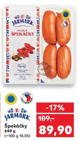 Kaufland Špekáčky nabídka