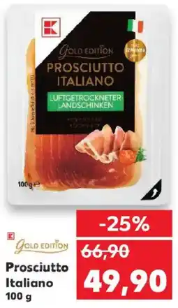 Kaufland Prosciutto Italiano nabídka