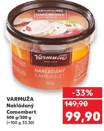 Kaufland VARMUŽA Nakládaný Camembert nabídka