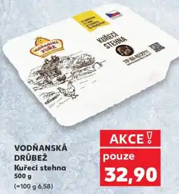 Kaufland VODŇANSKÁ DRŮBEŽ Kuřecí stehna nabídka