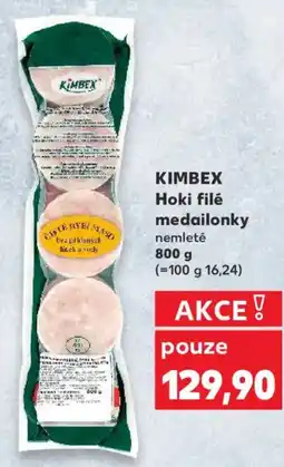 Kaufland KIMBEX Hoki filé medailonky nemleté nabídka