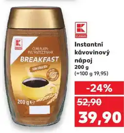 Kaufland Instantní kávovinový nápoj nabídka
