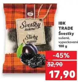 Kaufland IBK TRADE Švestky sušené, vypeckované nabídka