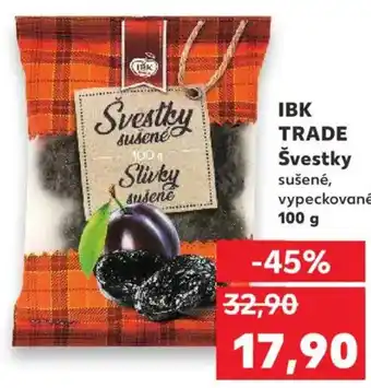 Kaufland IBK TRADE Švestky sušené, vypeckované nabídka