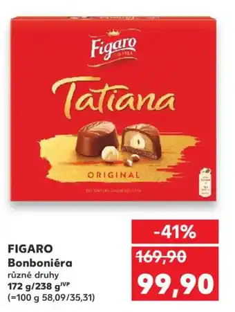 Kaufland FIGARO Bonboniéra nabídka