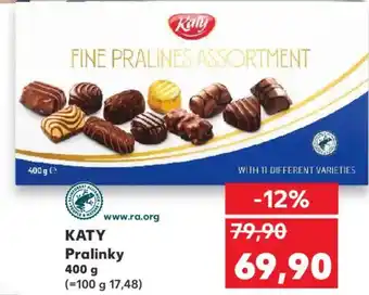 Kaufland KATY Pralinky nabídka