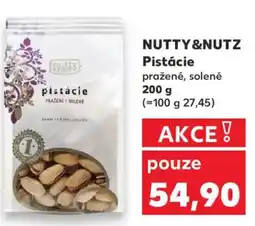 Kaufland NUTTY&NUTZ Pistácie pražené, solené nabídka