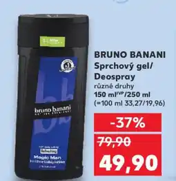 Kaufland BRUNO BANANI Sprchový gel/ Deospray nabídka