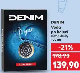 Kaufland DENIM Voda po holení nabídka