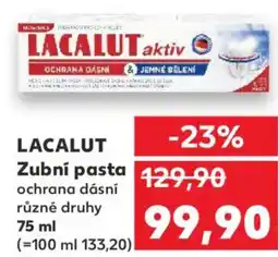 Kaufland LACALUT Zubní pasta nabídka