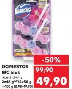 Kaufland DOMESTOS WC blok nabídka