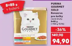 Kaufland PURINA GOURMET GOLD Konzerva pro kočky nabídka