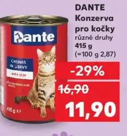 Kaufland DANTE Konzerva pro kočky nabídka