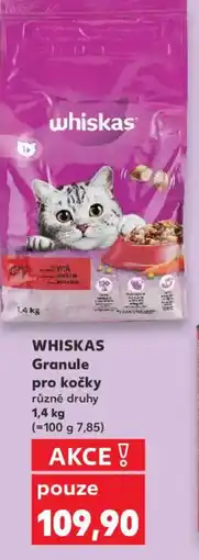 Kaufland WHISKAS Granule pro kočky nabídka