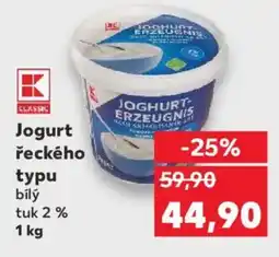 Kaufland Jogurt řeckého typu nabídka