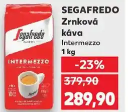 Kaufland SEGAFREDO Zrnková Κάνα Intermezzo nabídka