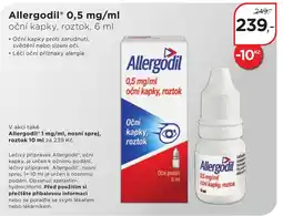 Magistra lékárny Allergodil® 0,5 mg/ml nabídka