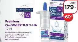 Magistra lékárny Premium OcuSWISSⓇ0,3% HA nabídka