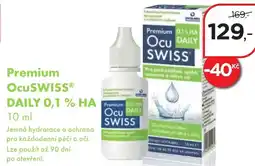 Magistra lékárny Premium OcuSWISSⓇ DAILY 0,1 % HA nabídka