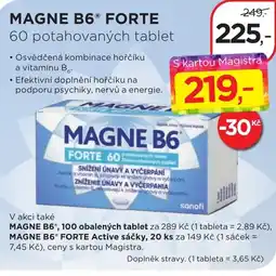 Magistra lékárny MAGNE B6Ⓡ FORTE nabídka