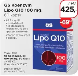 Magistra lékárny GS Koenzym Lipo Q10 100 mg nabídka