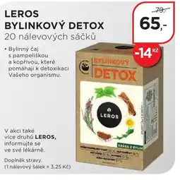 Magistra lékárny LEROS BYLINKOVÝ DETOX 20 nálevových sáčků nabídka