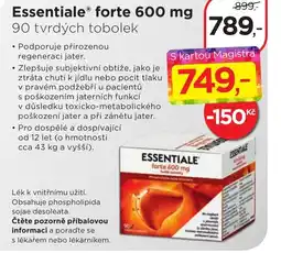 Magistra lékárny EssentialeⓇ forte 600 mg nabídka