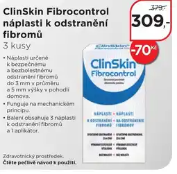 Magistra lékárny ClinSkin Fibrocontrol náplasti k odstranění nabídka