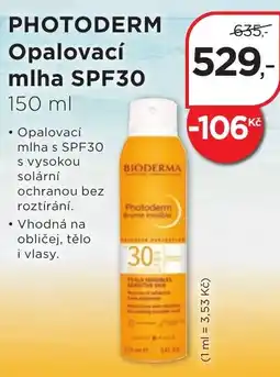 Magistra lékárny PHOTODERM Opalovací nabídka