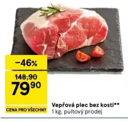Tesco Vepřová plec bez kosti nabídka