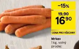 Tesco Mrkev nabídka