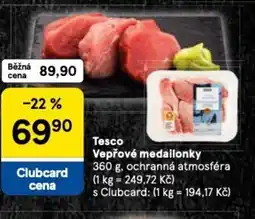 Tesco Tesco Vepřové medailonky nabídka